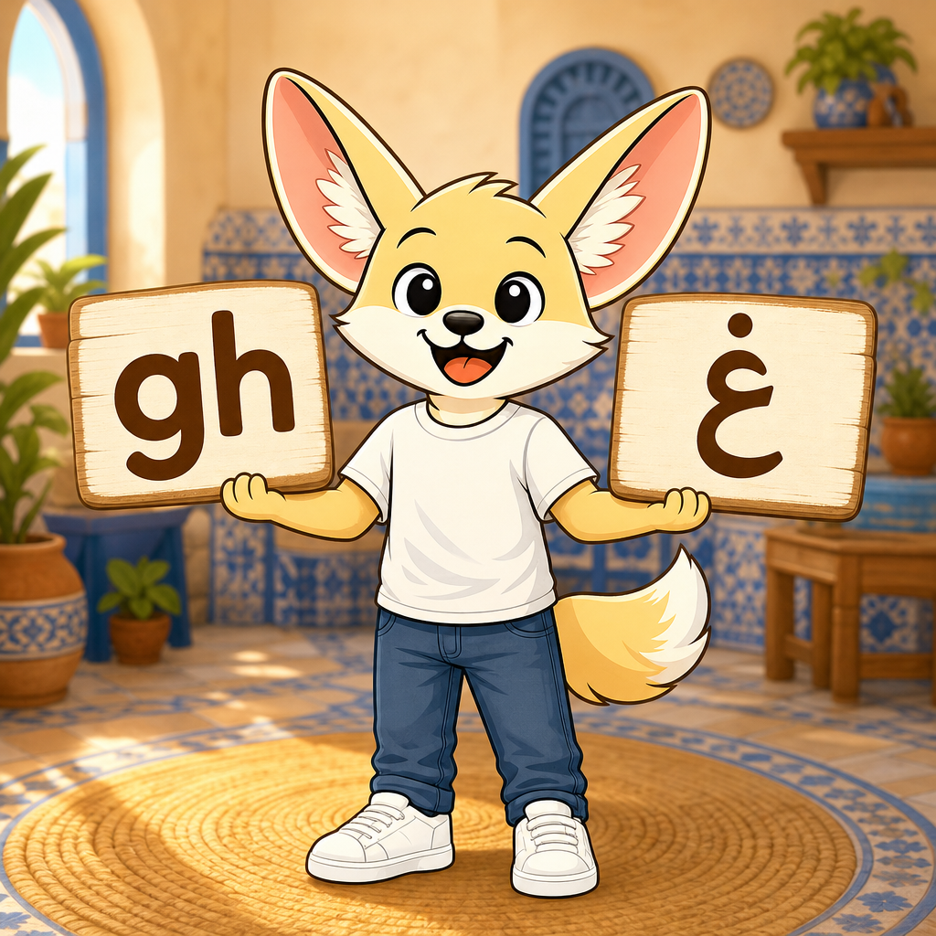 Le son gh (ghayn)